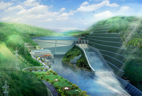 通渭老挝南塔河1号水电站项目